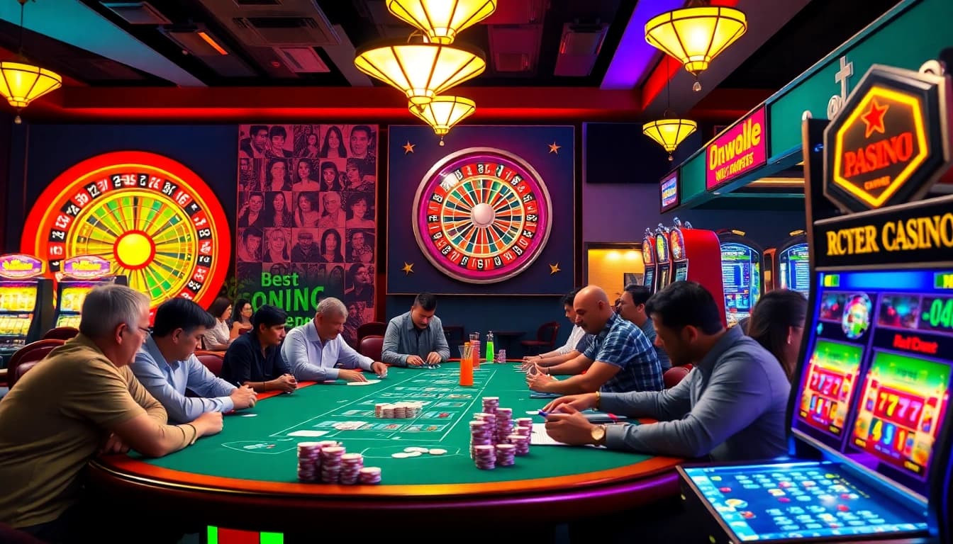 Engage with the vibrant casino atmosphere at rr88ezcom, where players enjoy poker and roulette.