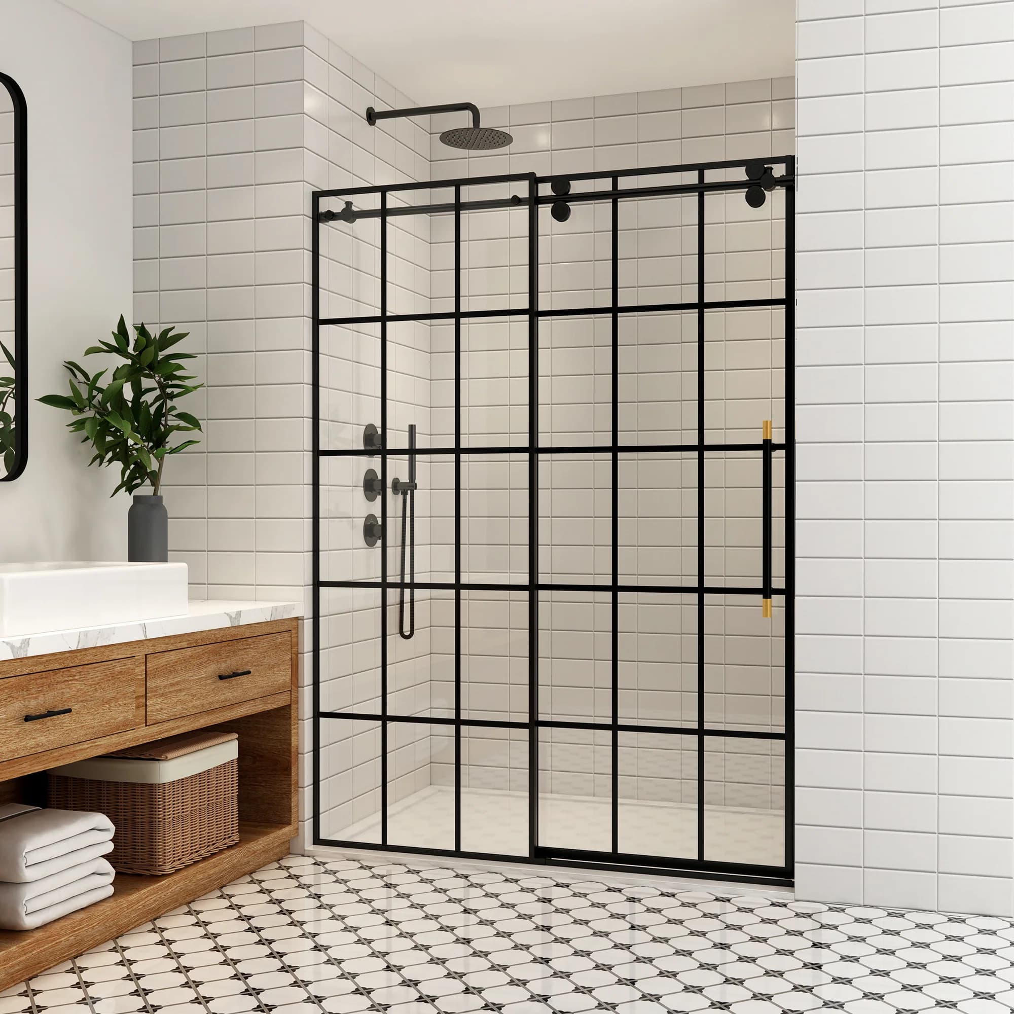 Transform Your Bathroom with a Black Shower Door