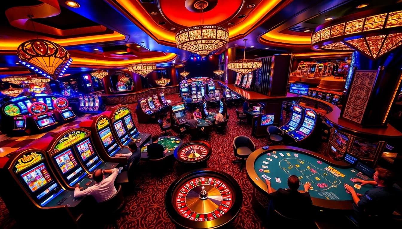Engage in thrilling casino action with xx88 showcasing vibrant games and dynamic players.