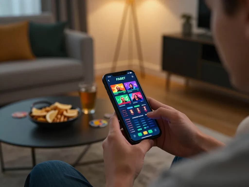 Engaging gameplay on the FABET mobile app emphasizing seamless user experience and live betting excitement