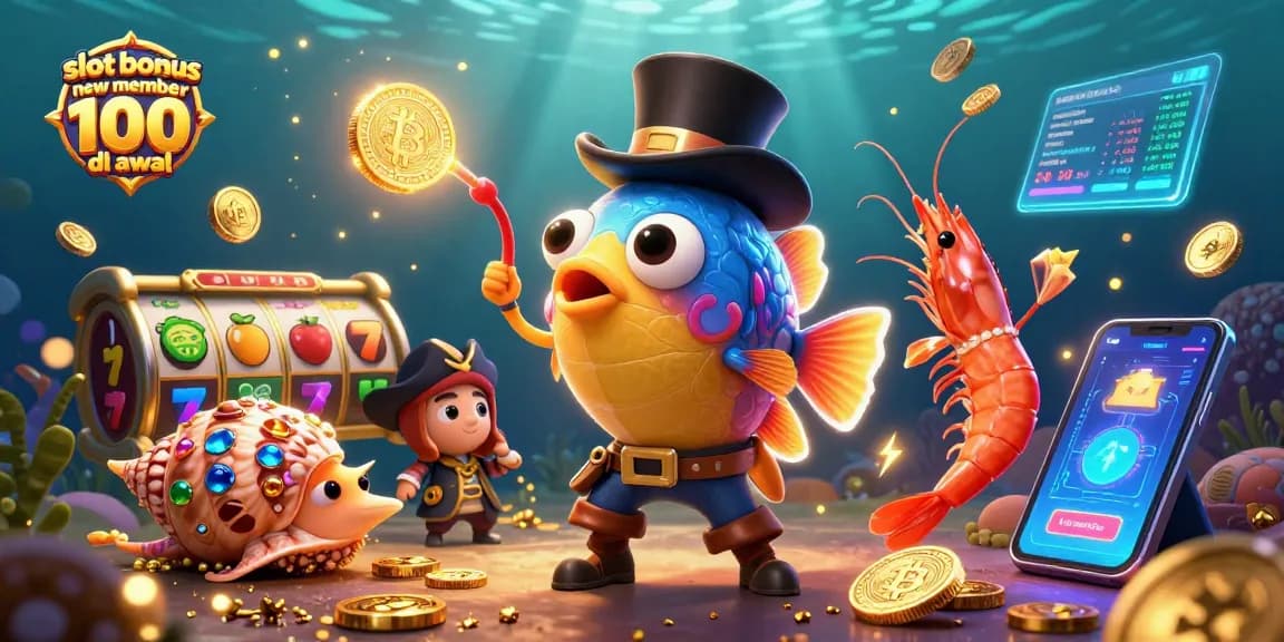 Menangkan slot bonus anggota baru 100 di awal dengan grafis menarik dan elemen perjudian.