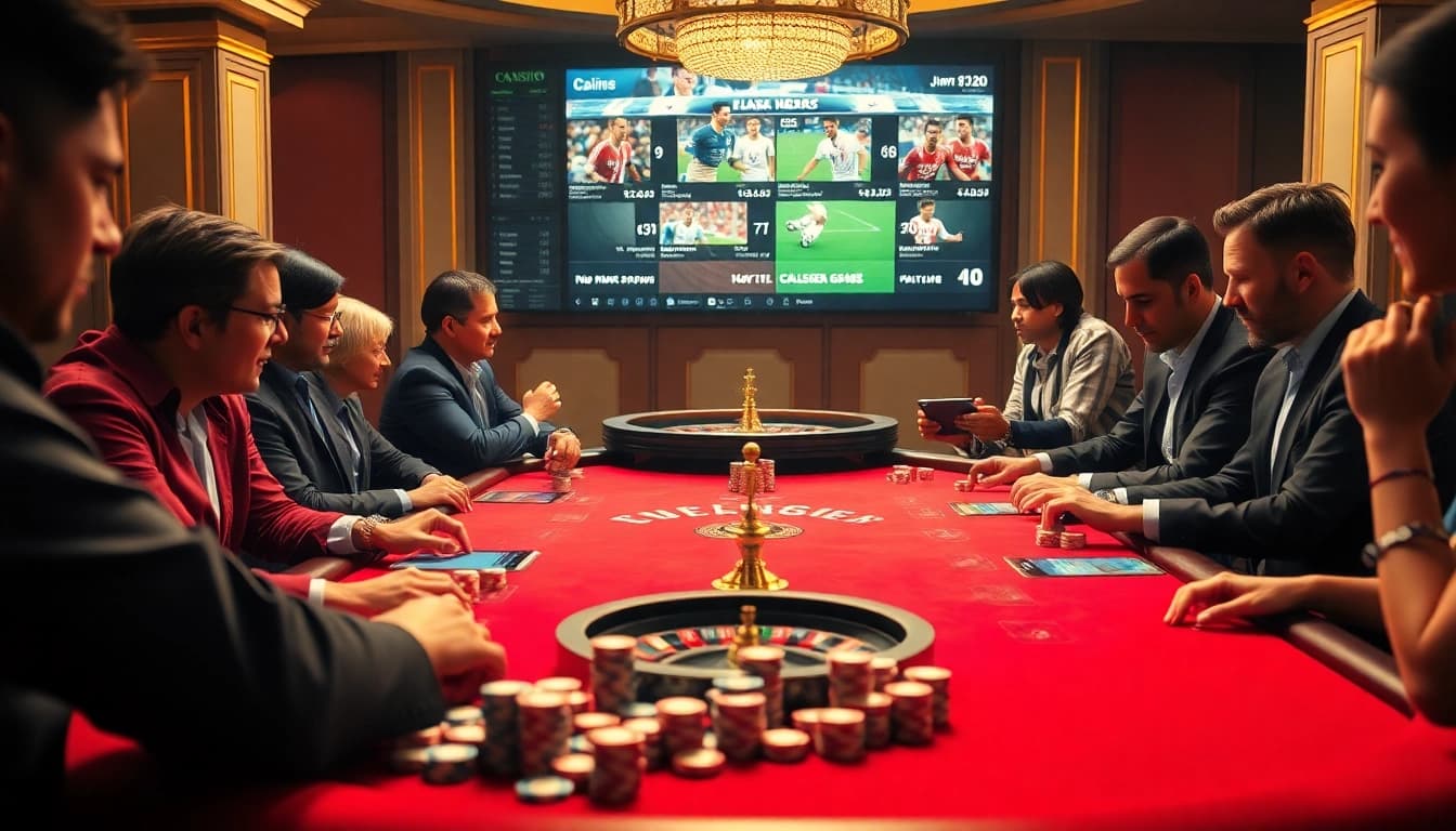 Experience exciting gambling at https://vaoluoitv.it.com with intense poker action and vibrant casino ambiance.