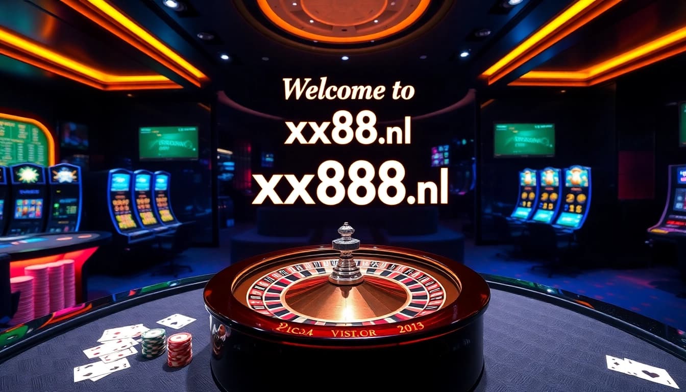 Engage in thrilling online gambling experiences at https://xx88.nl/ with vibrant casino visuals.
