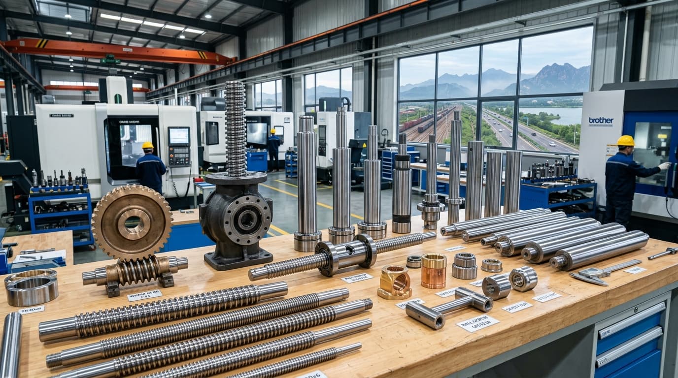 Reliable Trapezoidal Lead Screw for Heavy Load Applications