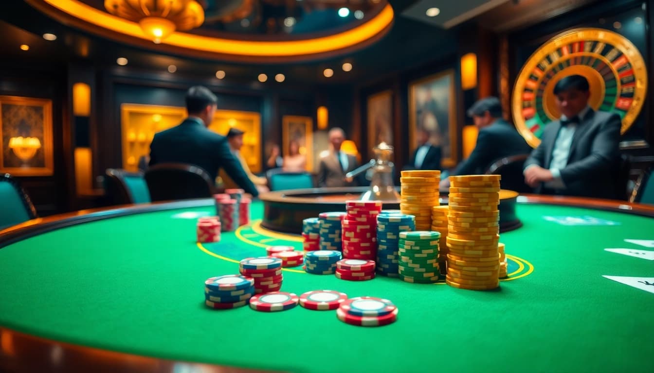 Experience the thrill of high-stakes gaming at https://win678.ink/ with vibrant poker tables and roulette wheels.