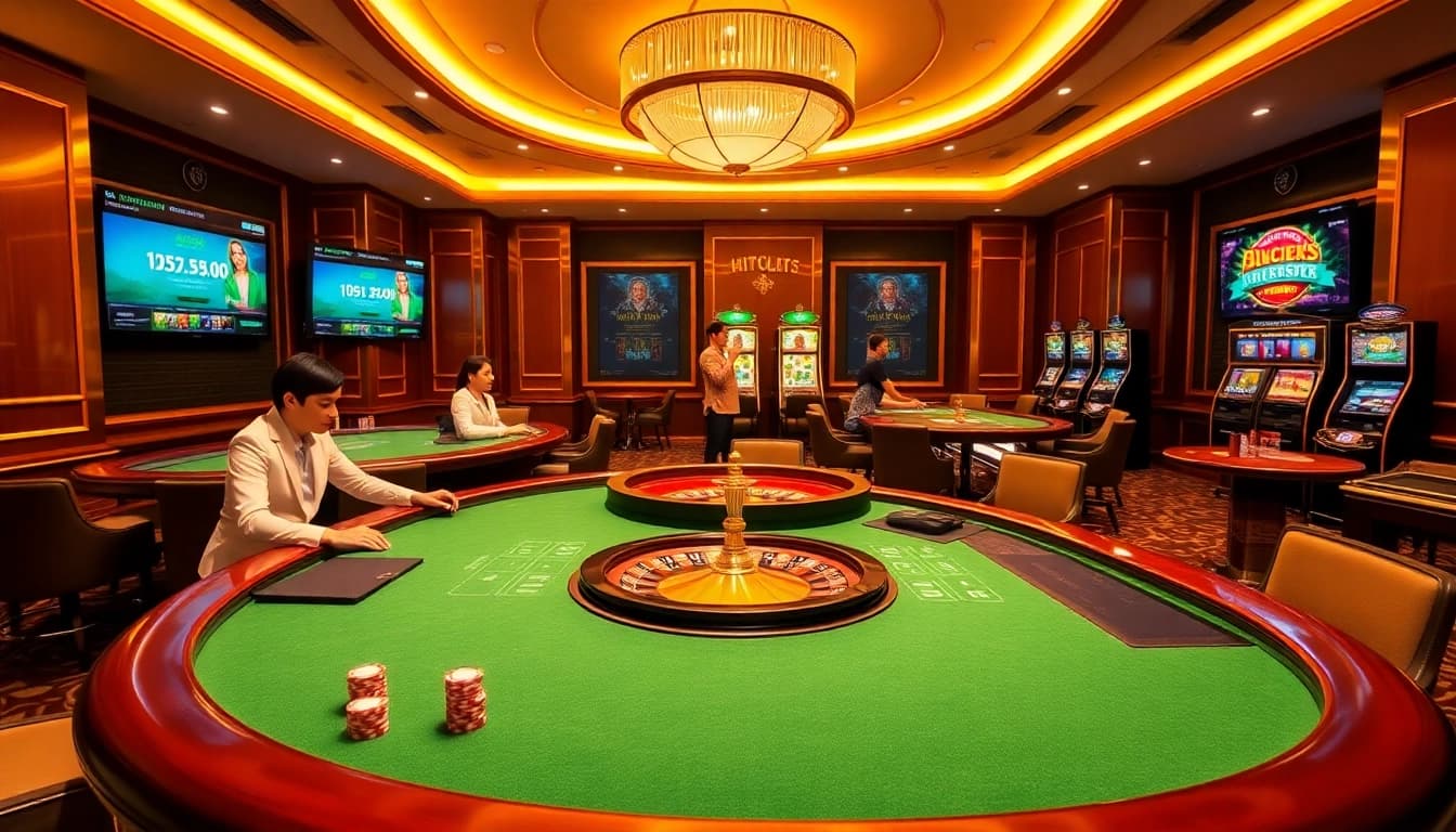 Experience thrilling gaming at https://hitclub7.org/ with vibrant casino tables and engaging players.