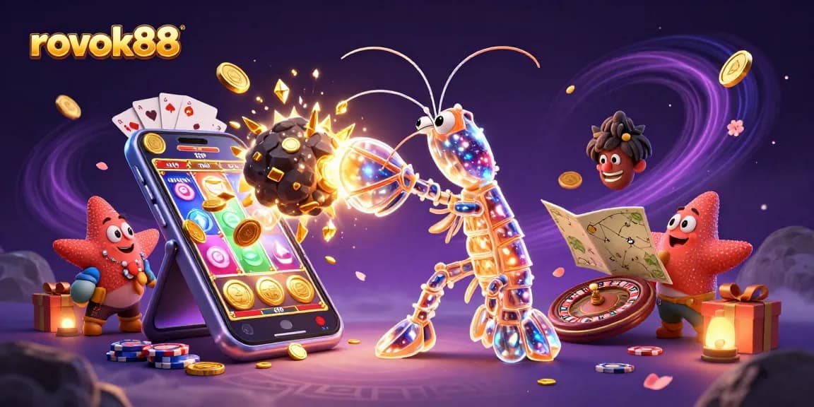 Engage in thrilling gaming at rokok88 with a glamorous slot game experience and colorful gaming characters.