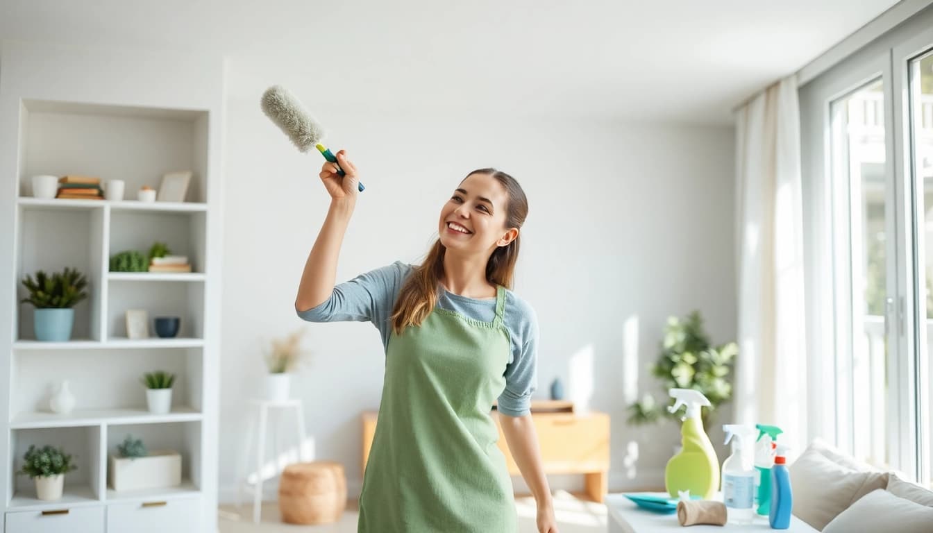 Experience professional cleaning services with https://ecocleanellies.com in a bright and tidy home environment.