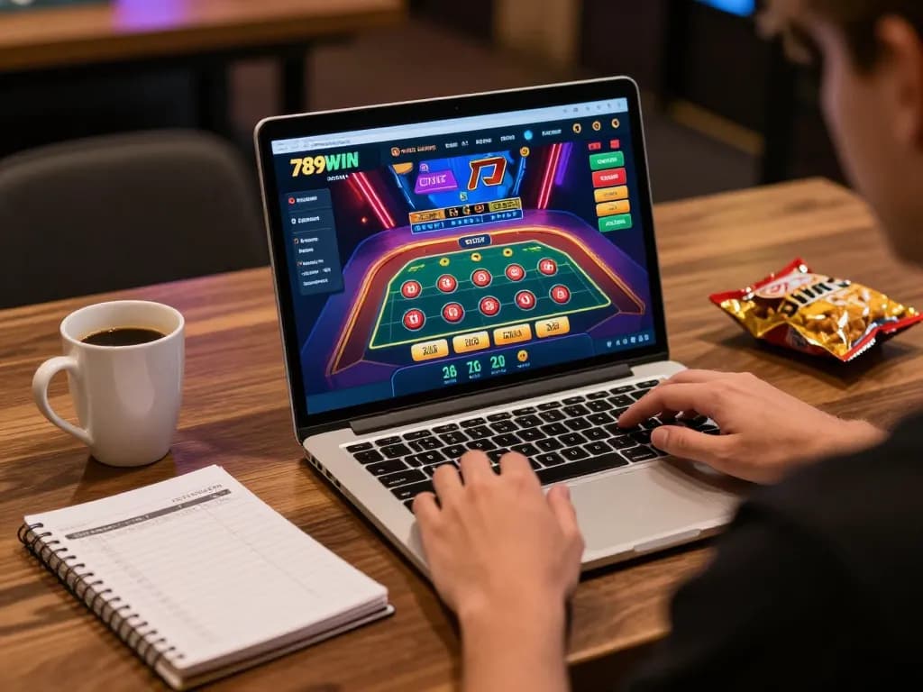 Engaging online gaming scene on 789WIN platform showcasing responsible gaming and strategy.