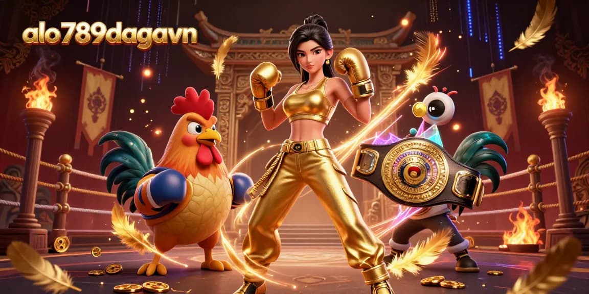 Experience the top-notch gaming thrills of alo789dagavn in this vibrant casino-themed scene.