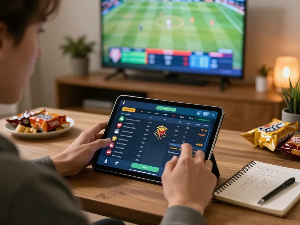 Betting strategies in action with Link SV368 displayed on mobile app in a cozy home setup