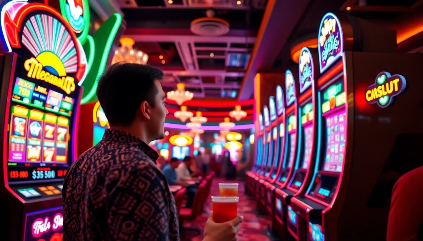 สัมผัสกับความสนุกสนานของ mega888slot ด้วยสล็อตแมชชีนที่มีสีสันในคาสิโน