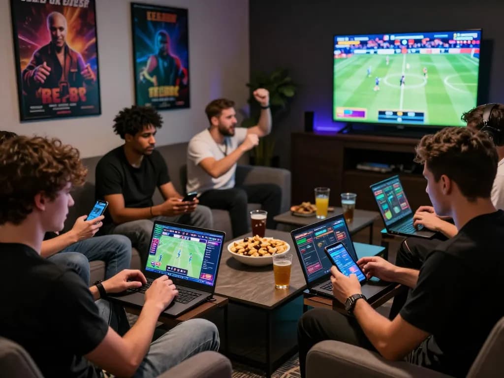 EE88 online gaming enthusiasts enjoying diverse games in a lively atmosphere
