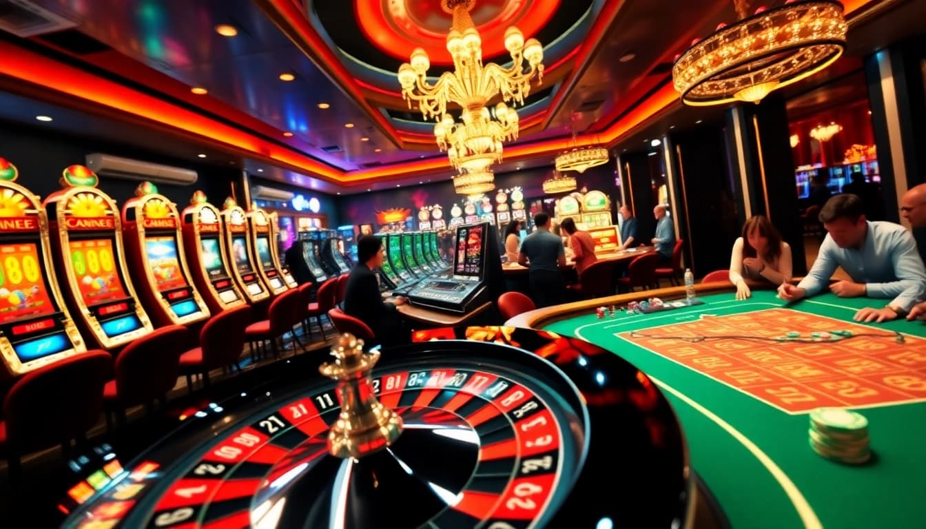 Experience the excitement of the gaming floor at https://kk55.global/ with roulette, slots, and poker action.