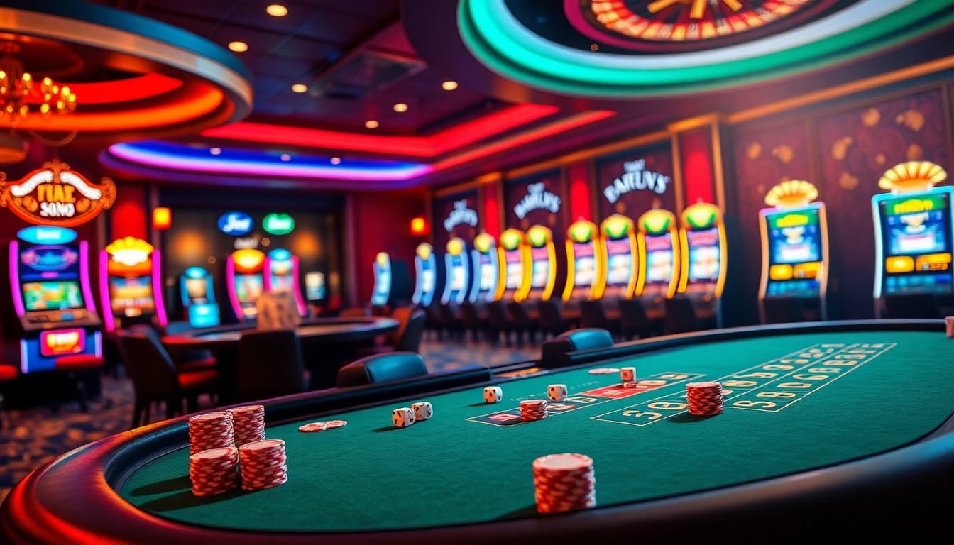 Engage in thrilling casino action featuring tables and slots at https://okfun.uk.net/ for a luxurious gambling experience.