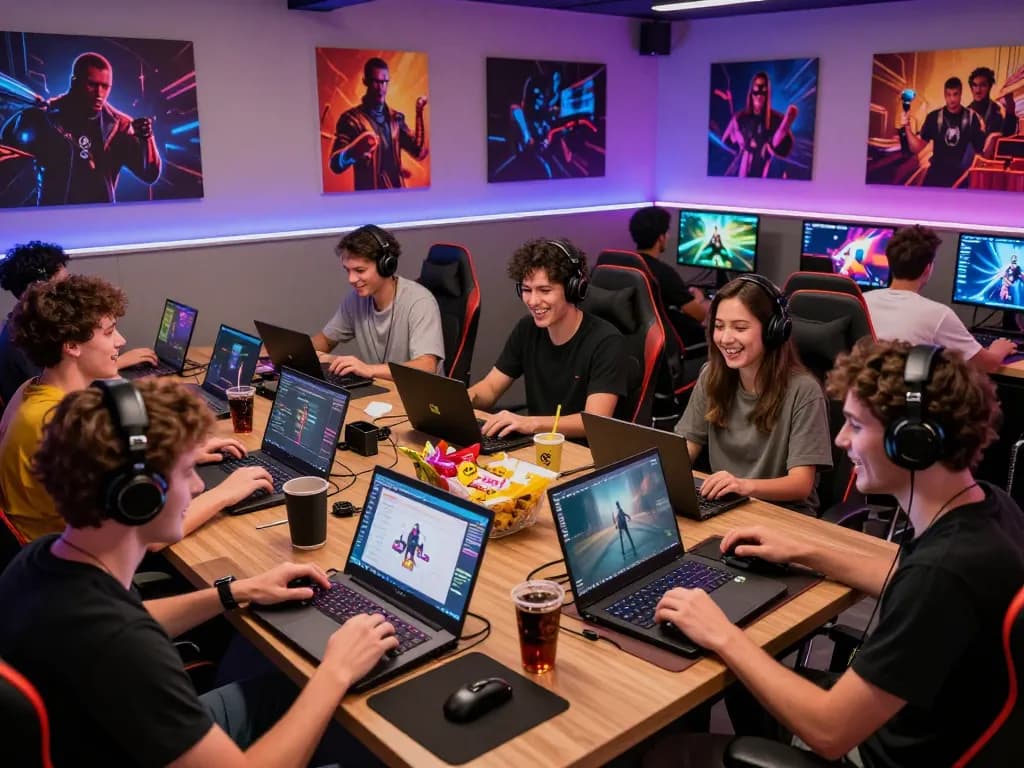Exciting online gaming scene featuring players enjoying 79win games in a lively atmosphere