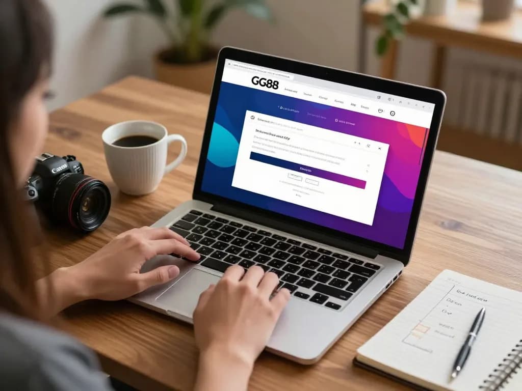 Login to GG88 for an exciting online casino experience with vibrant interface on-screen