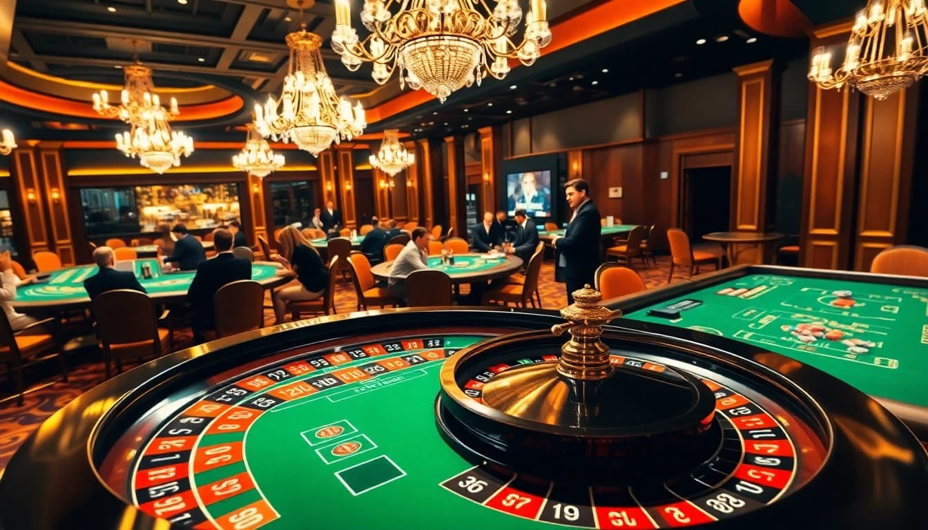Menangkan cuan123 di meja roulette glamor dengan pemain bersemangat.