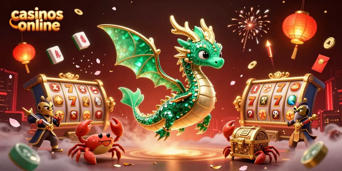 Disfruta de juegos emocionantes en casinos online con tragaperras, dragones marinos y tesoros brillantes.