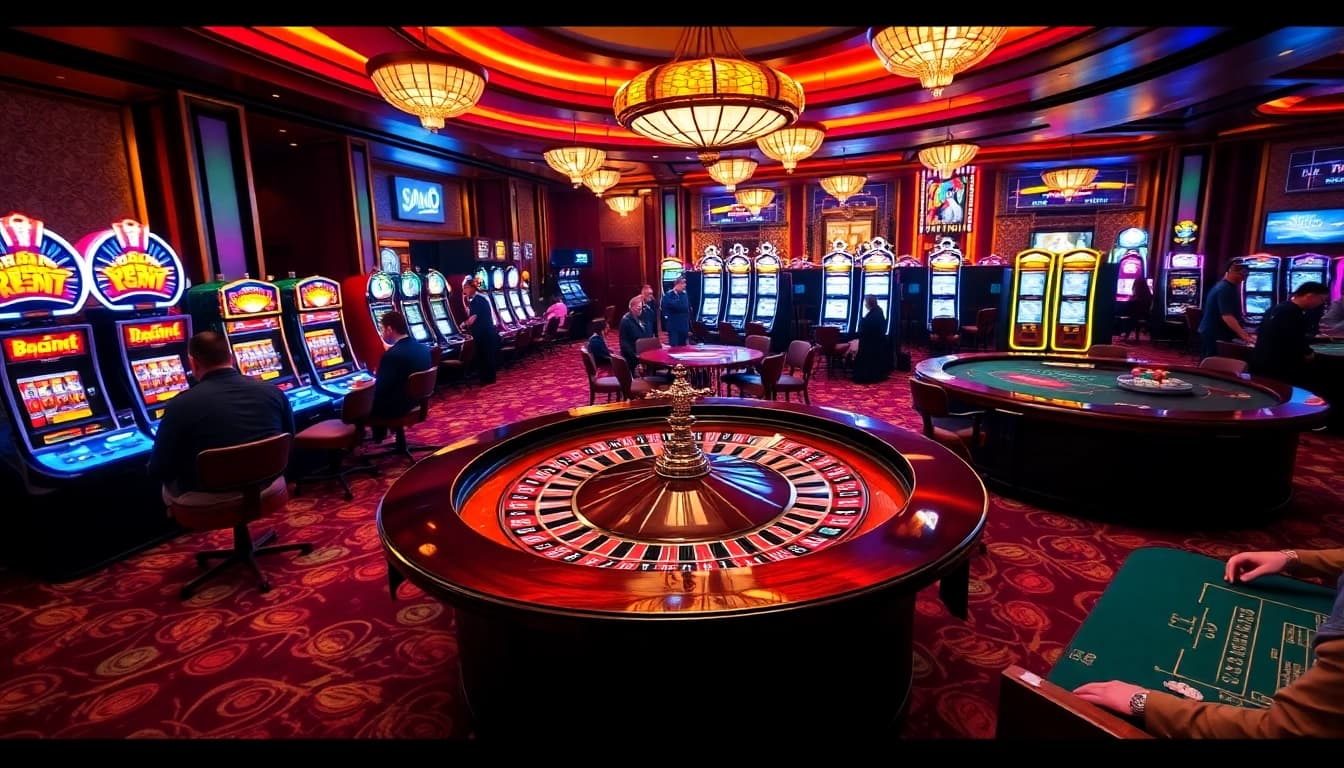 Experience the thrills of gambling at mb66.nyc with vibrant casino activities.