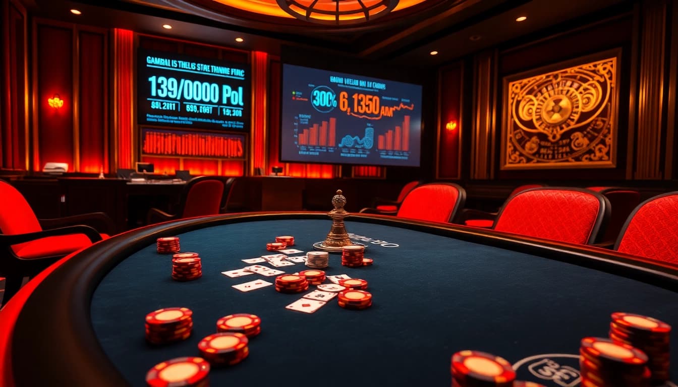 Engage in thrilling poker gameplay with stats from data china influencing every bet.