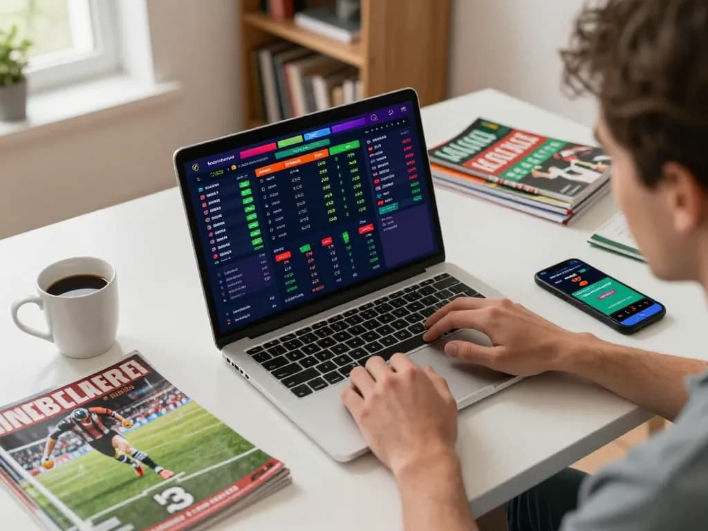Engaging with live sports betting on uk88 com displaying odds and betting options.