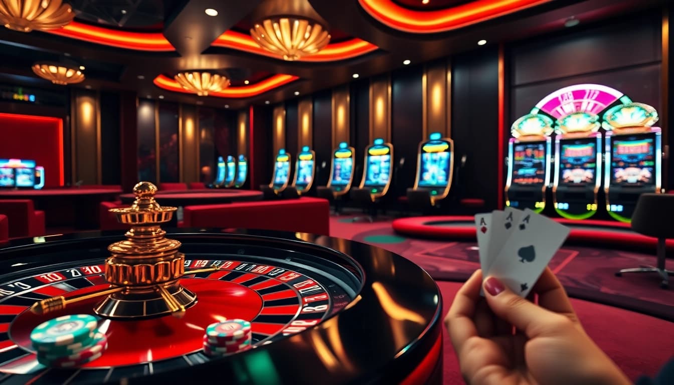 Experience the thrill of winning at Trang Chủ QQ88 with vibrant casino elements and dynamic gameplay.