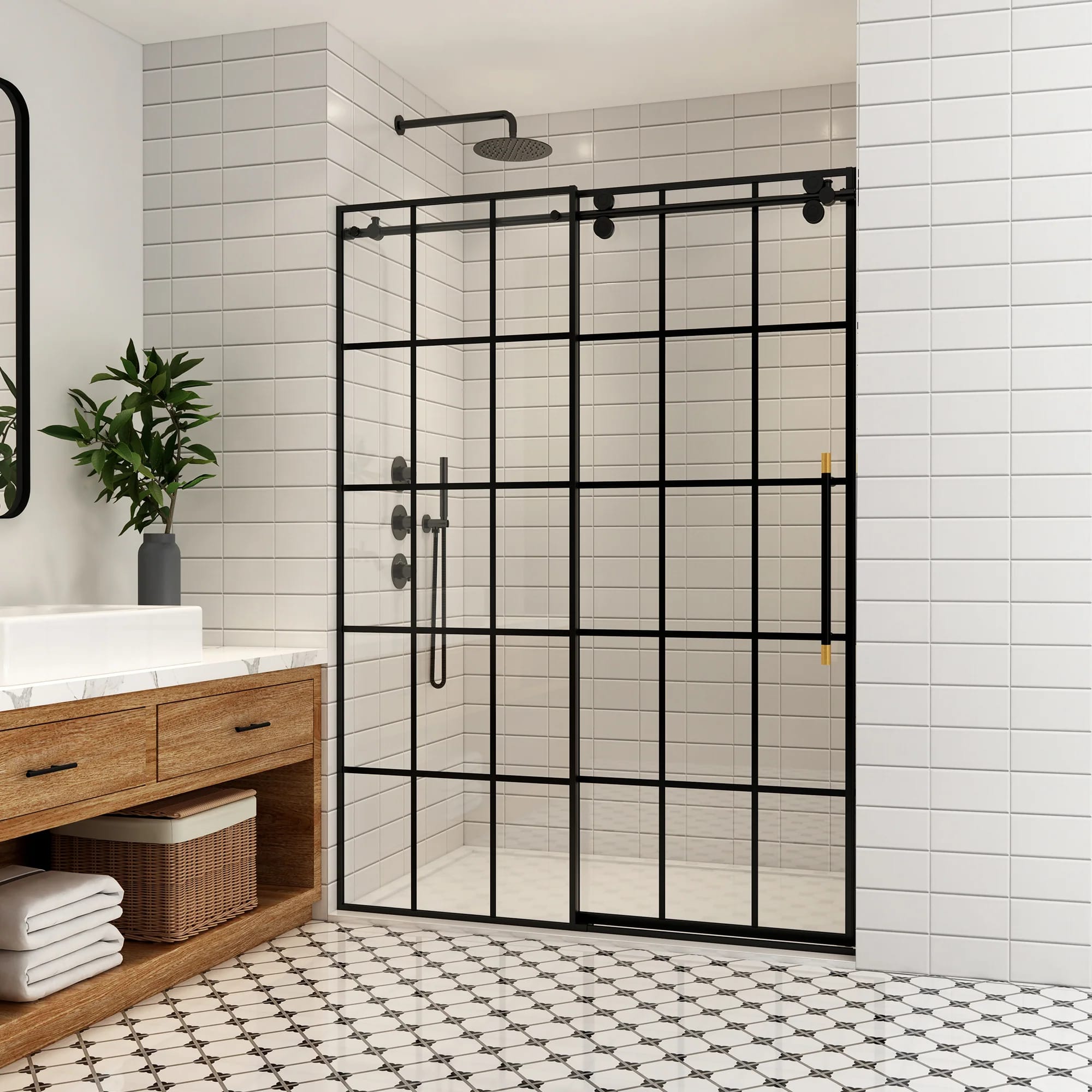 Transform Your Bathroom with a Black Shower Door