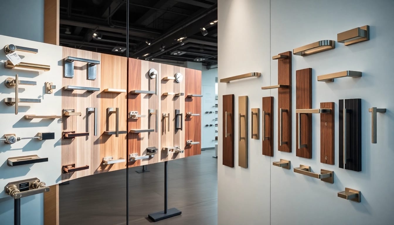 Crafting elegance at the Door Handle Company with a diverse showcase of modern door handles.