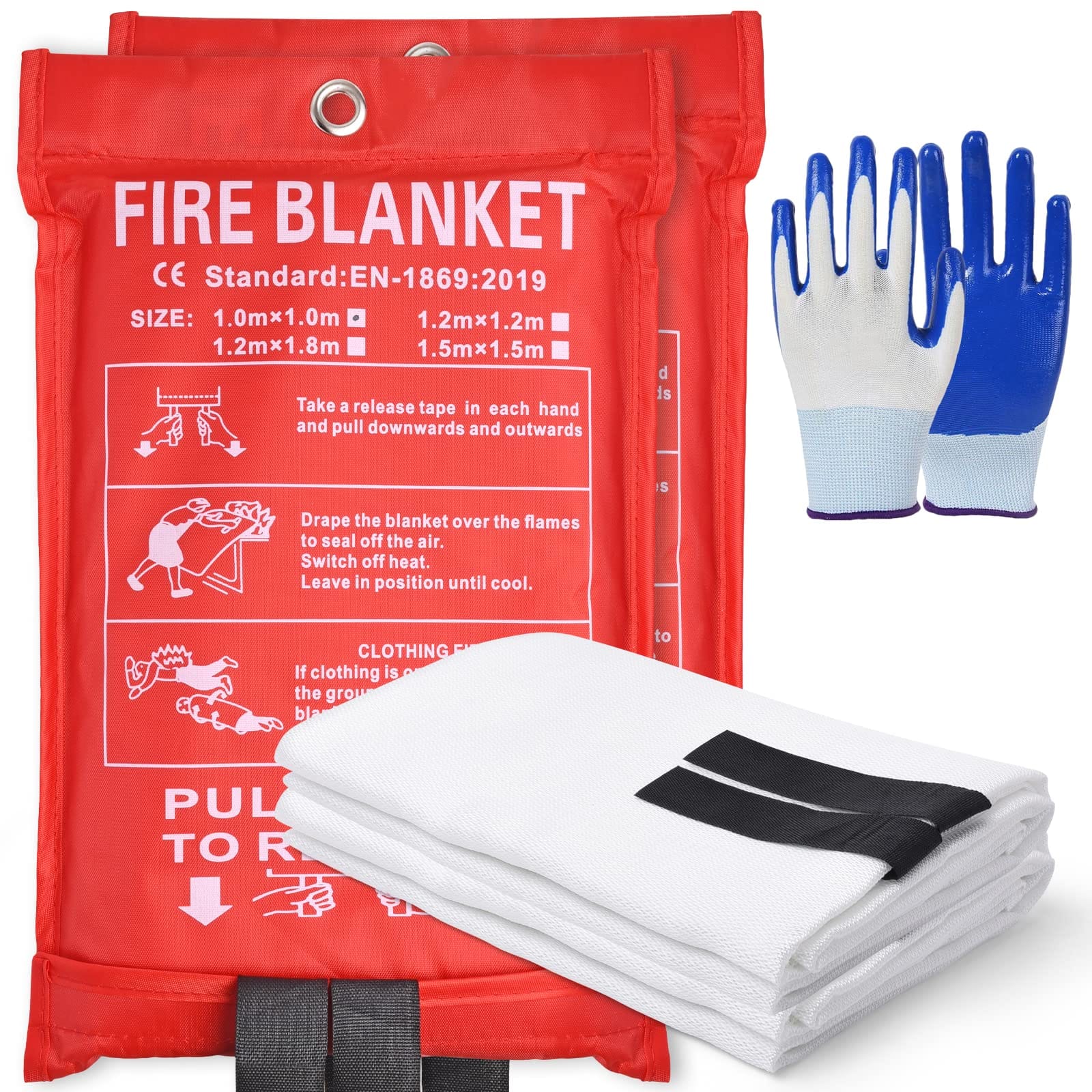Premium Wholesale Fire Blanket for Industrial and Home Safety
