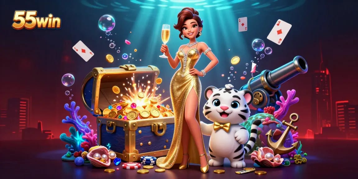 Experience the thrill of winning with 55win's exciting online casino games.