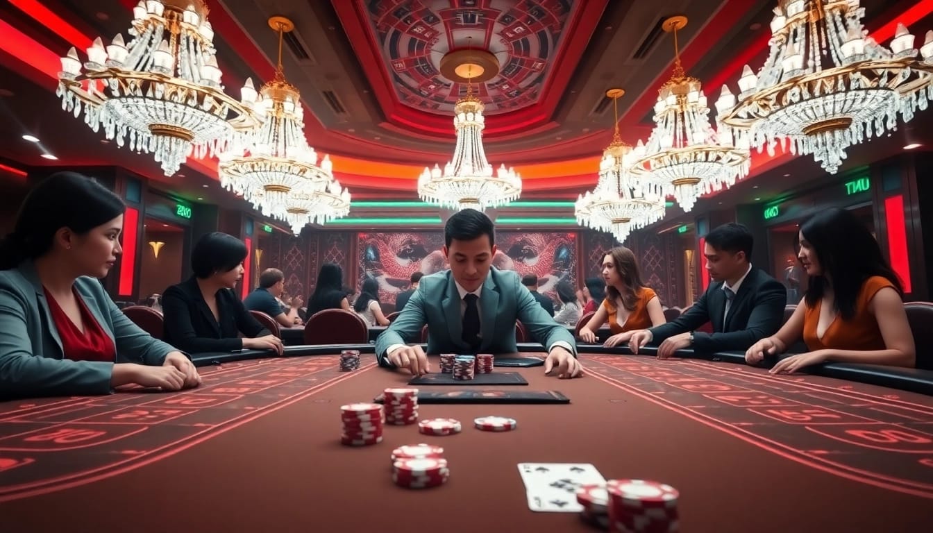 Experience thrilling poker excitement at Trang Chủ Kuwin online casino.