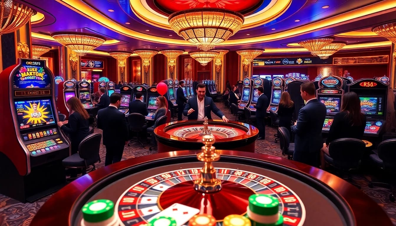 Experience the thrill of gambling at https://ok365.icu/ with engaging roulette tables and vibrant casino visuals.