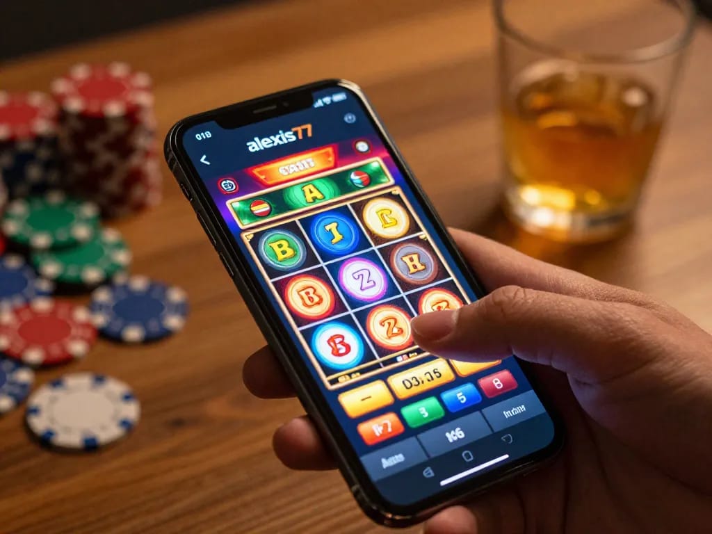 Engaging gameplay on alexis77 app highlighting thrilling online slots experience