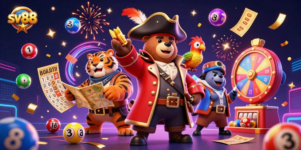 Players spin and win at slot games with sv88's exciting casino atmosphere and vibrant prizes.