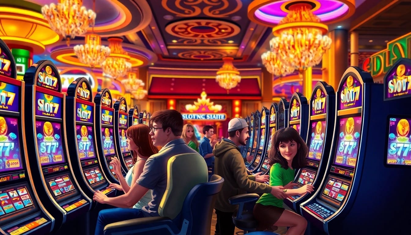 Menang di Slot77 dengan para pemain yang bersemangat di kasino yang menakjubkan.