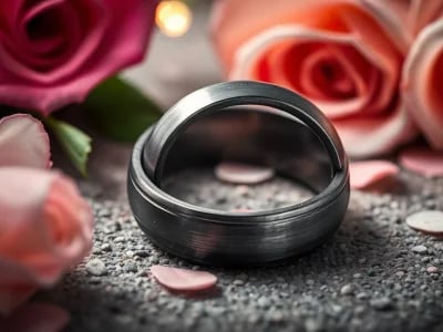 Stunning Gunmetal Wedding Bands for Men: Modern Choices for Modern Love