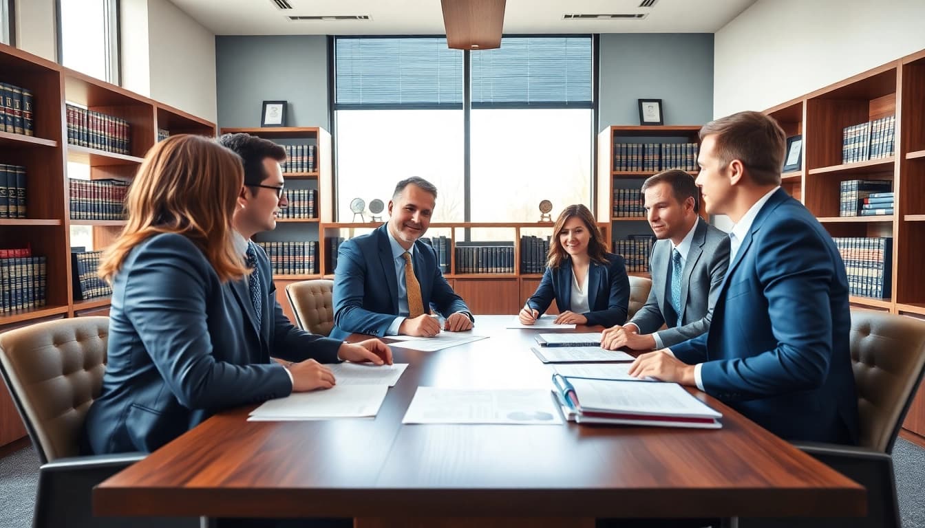 Consulting attorneys at https://www.fisher-wilsey-law.com engaged in estate planning discussions.
