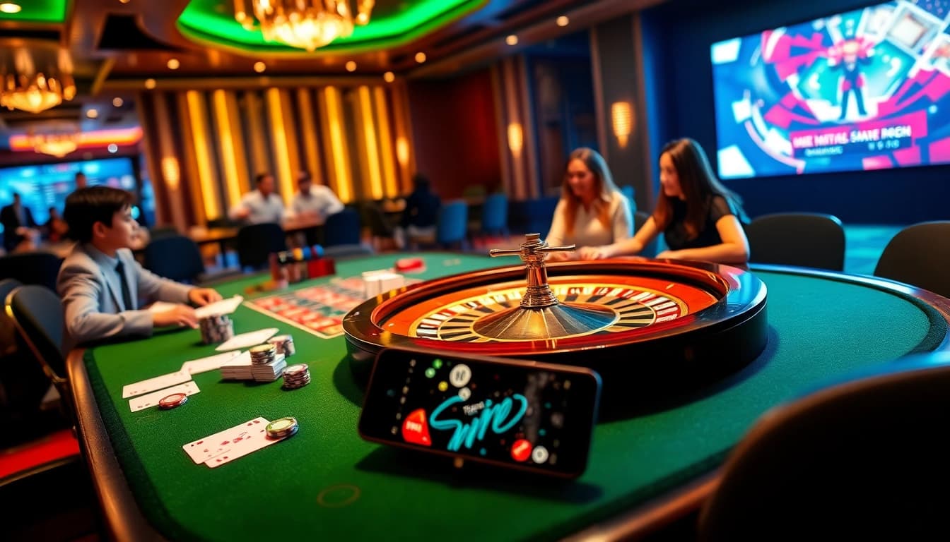 Experience the excitement of 68 Game Bài with thrilling casino games and vibrant gambling tables.