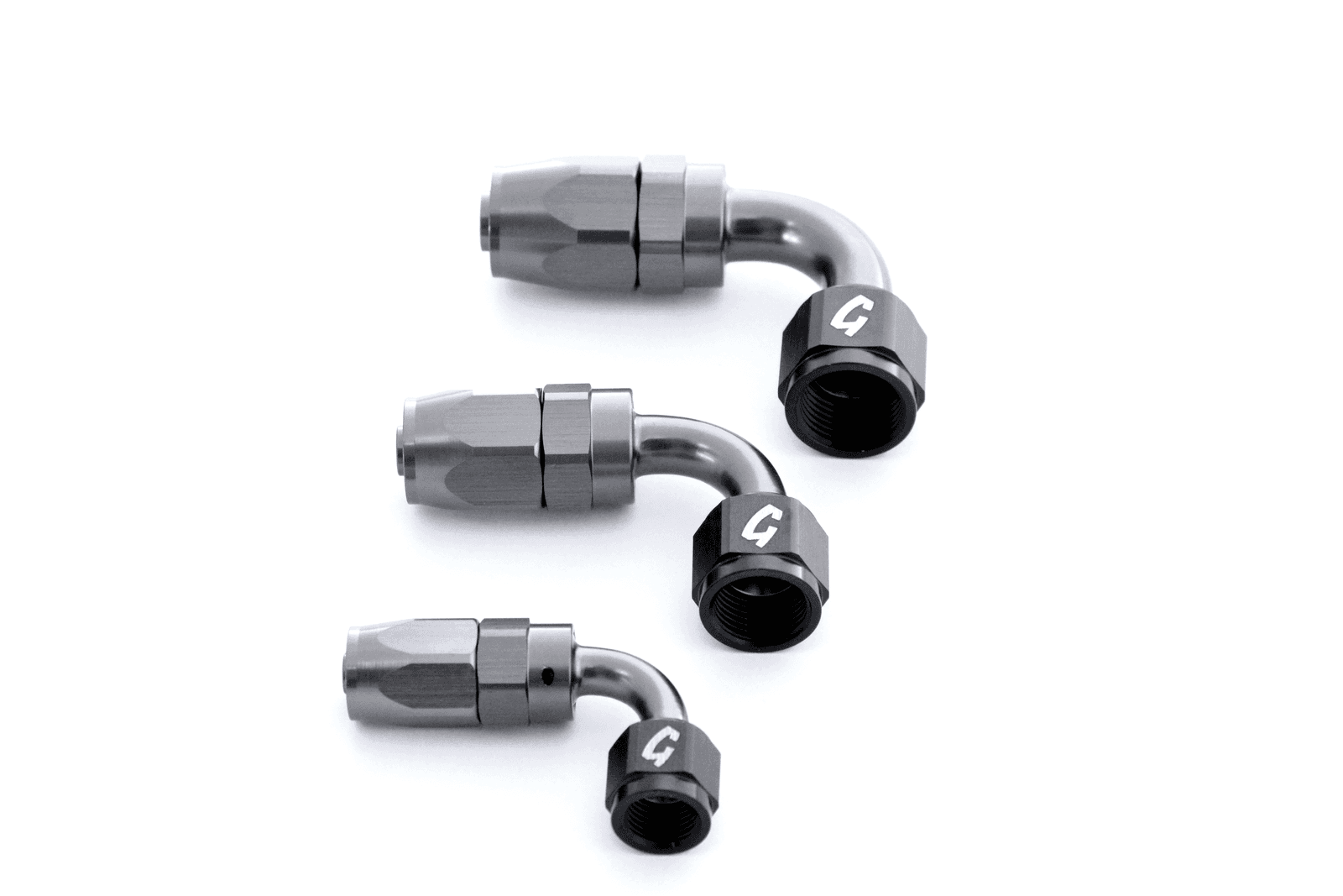 Premium 360-degree swivel AN fittings for high-performance cars