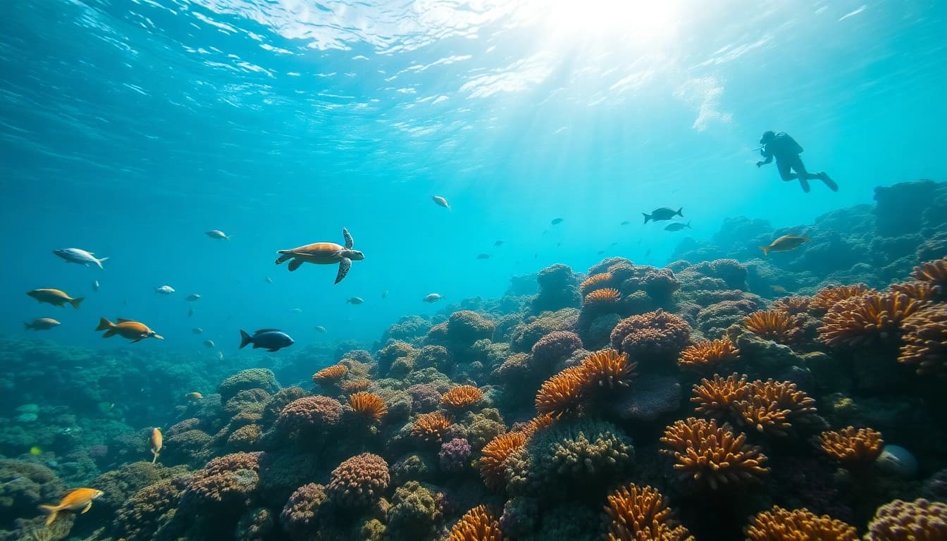 Discover the beauty of the underwater world at https://marvinscubaexpeditions.com with vibrant coral reefs and marine life.