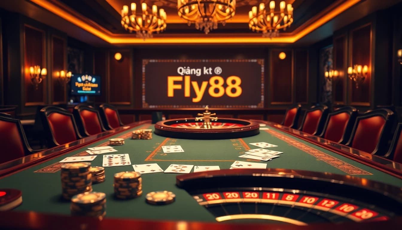 Experience the excitement of đăng ký FLY88 with interactive casino games and luxurious poker sets.