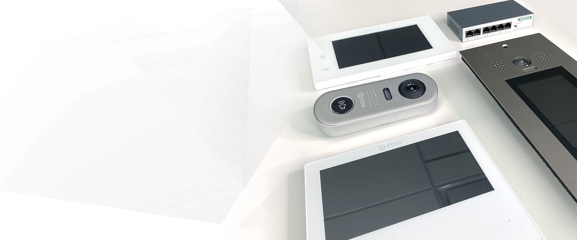 2 Wire Villa Intercom Kit for Smart Homes, Security Systems, and Modern Residential Applications