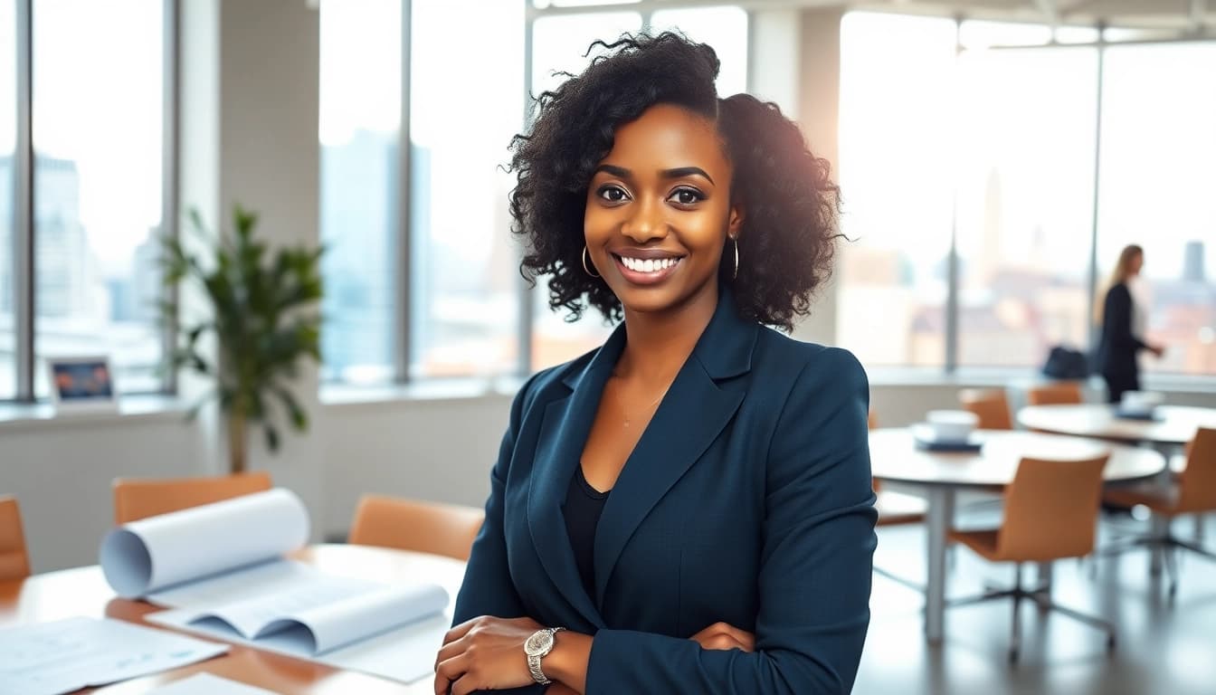 Engaging Washington DC Startup Lawyer providing legal guidance in a dynamic office space.