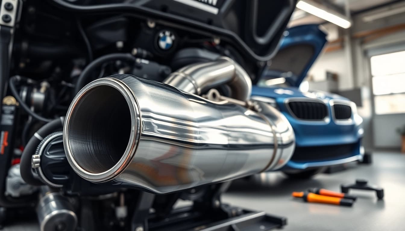 Upgrade your vehicle with the powerful G9X downpipe for enhanced performance.