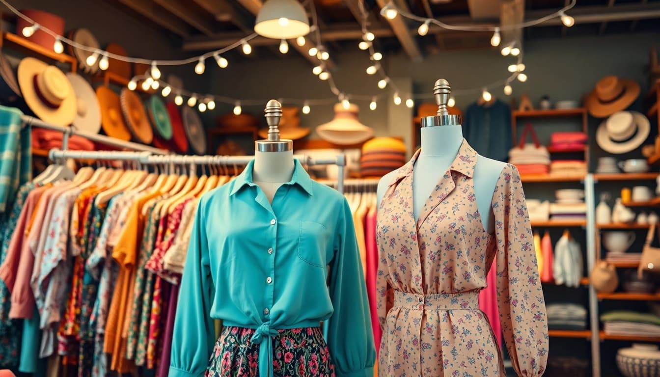 Discover vibrant vintage finds at https://thrift-vintage.com with eclectic clothing and unique accessories.