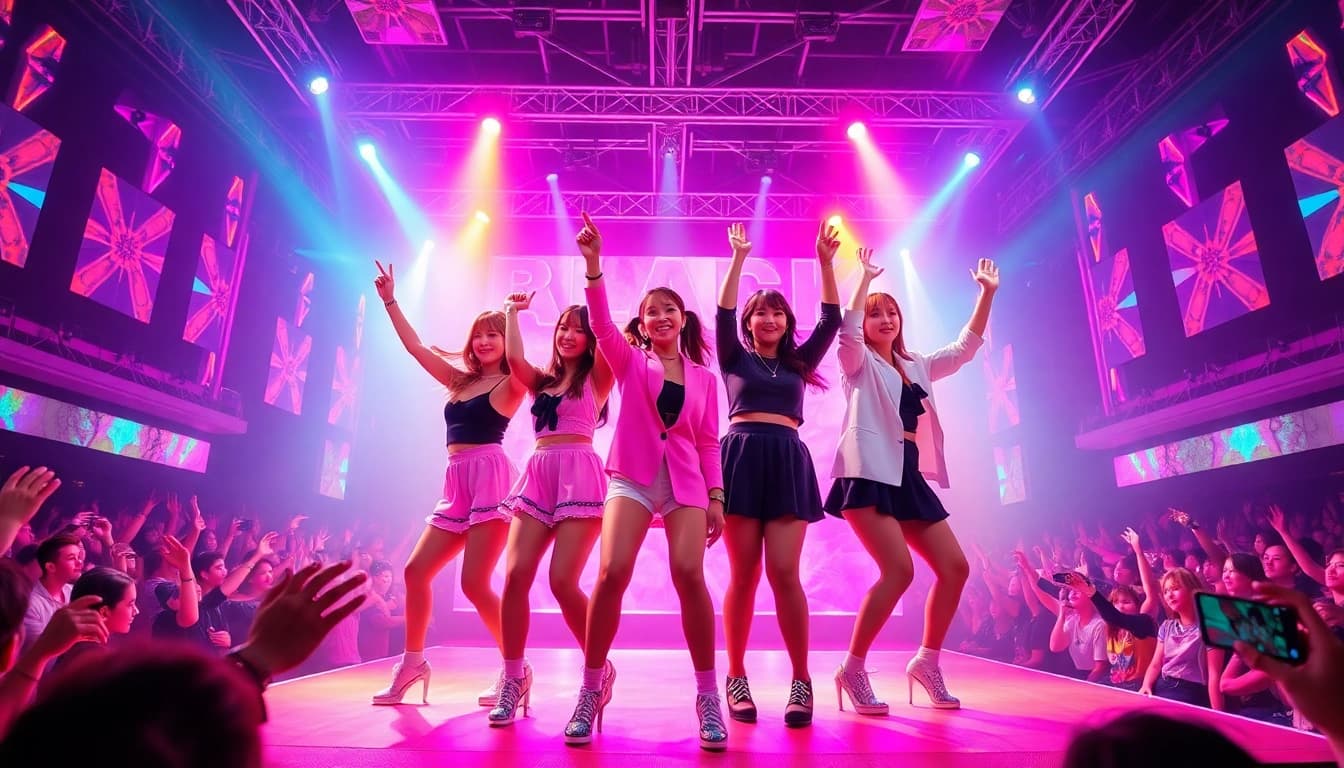 Catch the latest Blackpink news showcasing their energetic performance on stage.