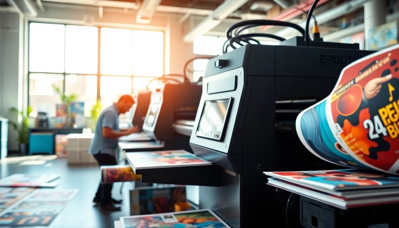 Elevate your projects at our print shop Edmonton with advanced printing technology and vibrant materials.