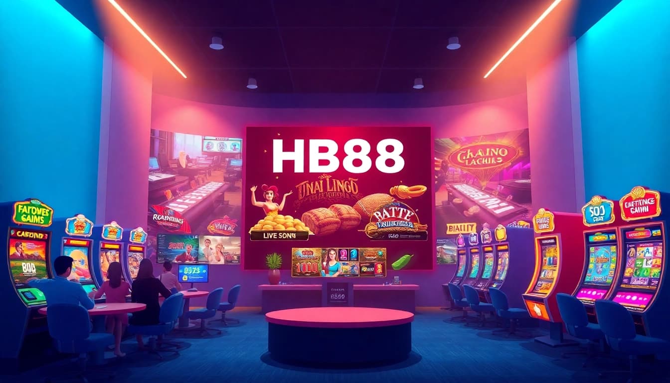 Explore the thrilling gaming experience at https://hb88.art/ with dynamic casino interfaces and engaging players.