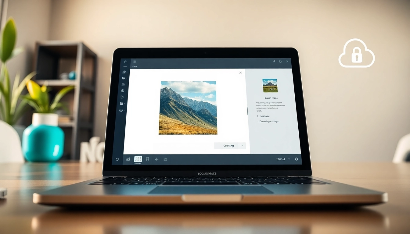 Transform your landscape into a square image effortlessly using an online tool with blurred backgrounds and cropping options.